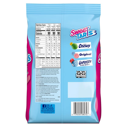 SweeTARTS Ropes 15 oz Dye-Free Chewy Candy – Parent-Approved Snack for Kids Lunchboxes, Road Trips, and Boo-Boos