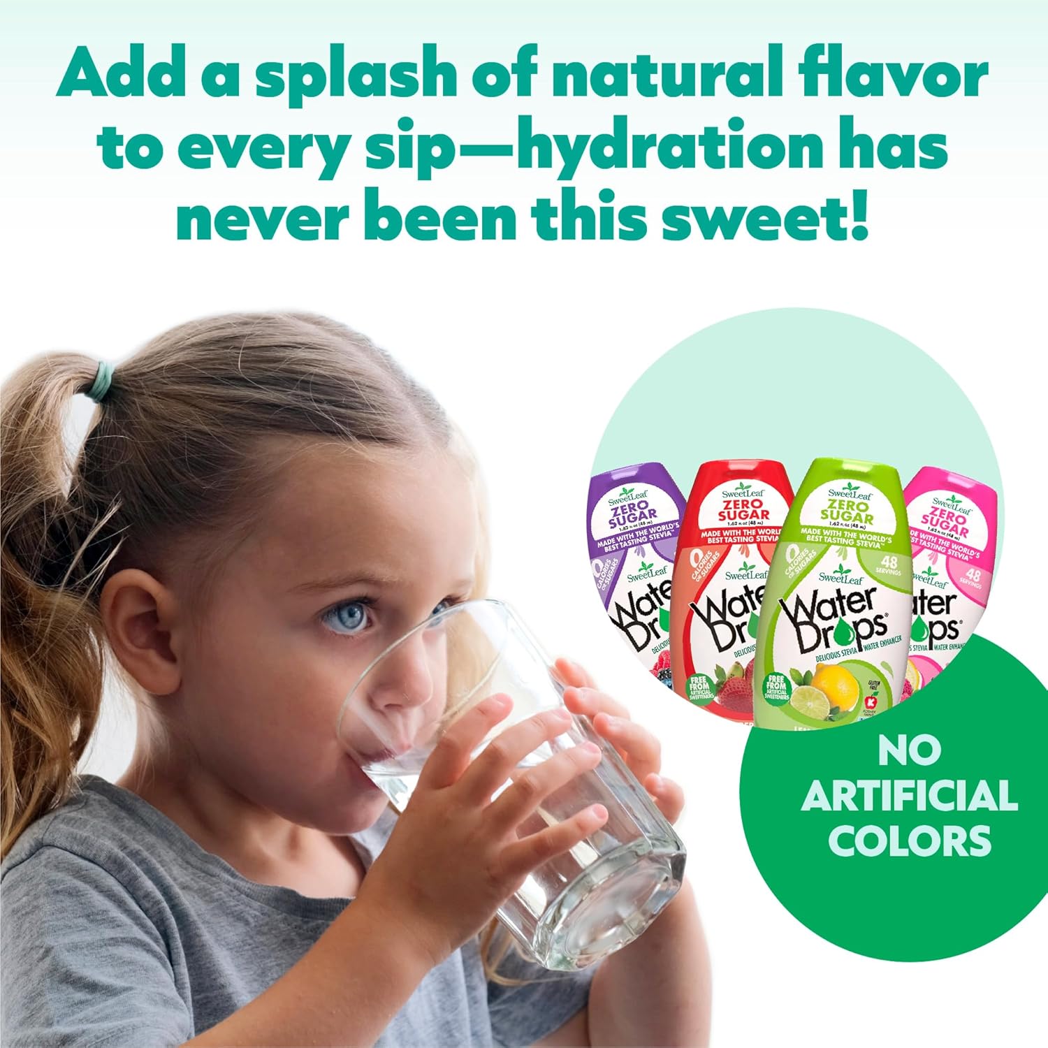 SweetLeaf Monk Fruit Water Flavoring – Affordable Self-Care Gift for Birthdays, Valentine's Day, and Holiday Gifting, 1.62 Fl Oz