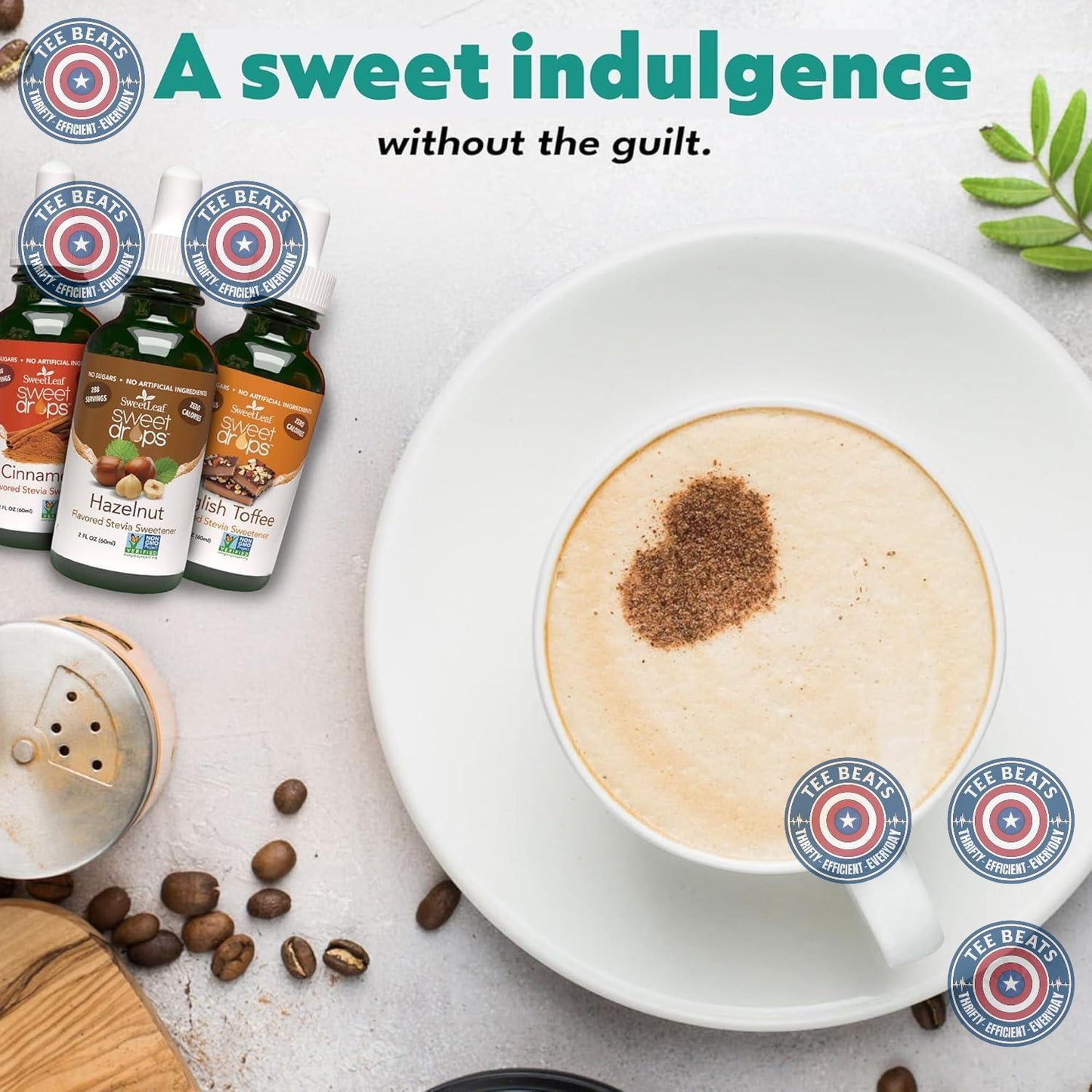 SweetLeaf Sweet Drops Vanilla Creme – Natural Stevia Sweetener for Wellness Focused Drink Mixes, Smoothies and Evening Wind Down Beverages