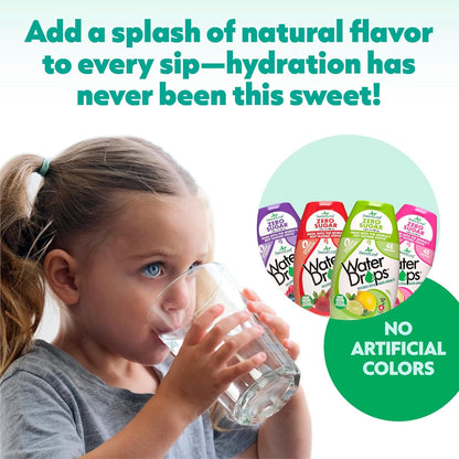 SweetLeaf Water Flavoring – Lightweight Flavored Water for Picnics, Road Trips, and Open-Air Dining, Monk Fruit Sweetened, 1.62 Fl Oz
