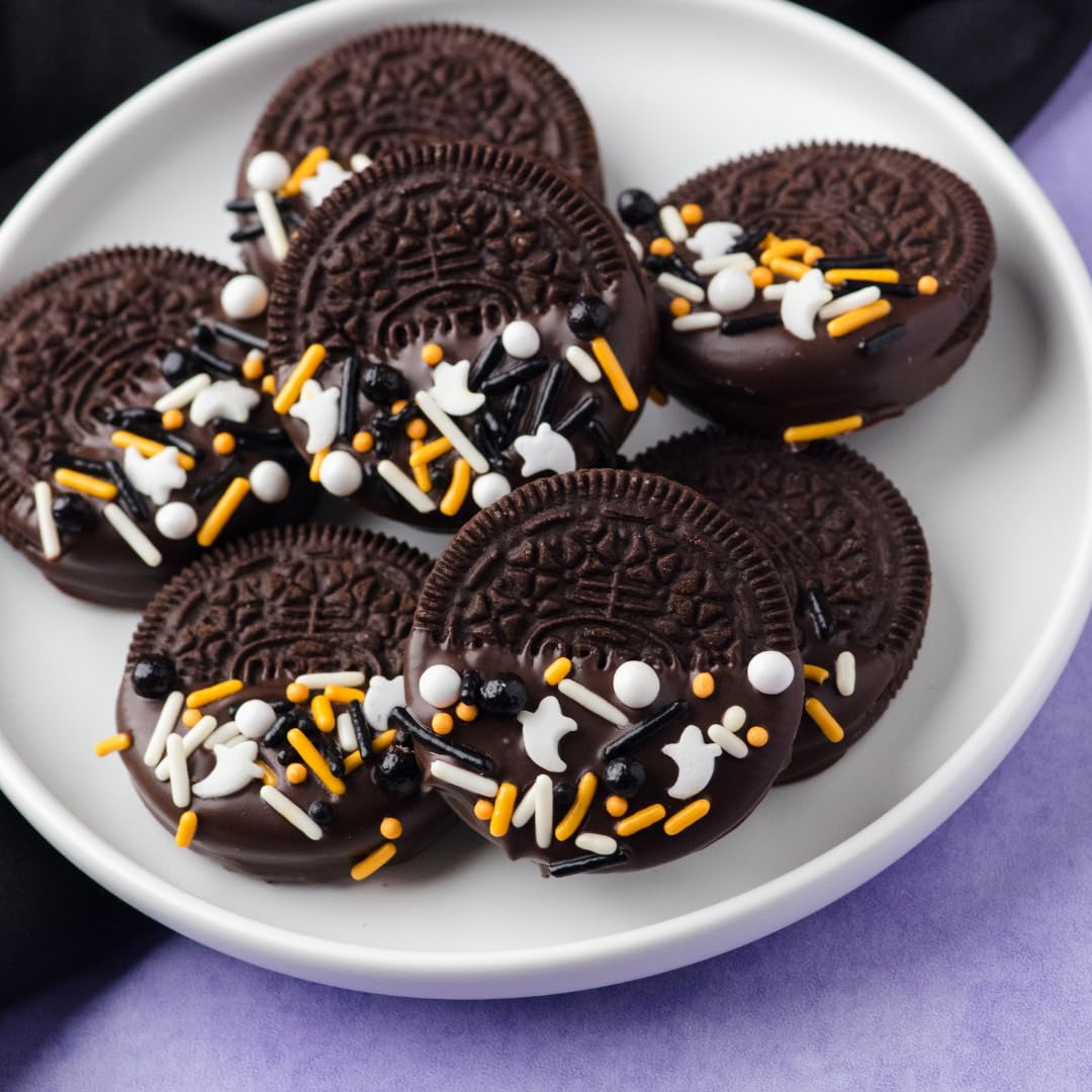 Sweets Indeed Natural Halloween Sprinkles – Seasonal Baking Gift Set for Grandparents and Family Bakers