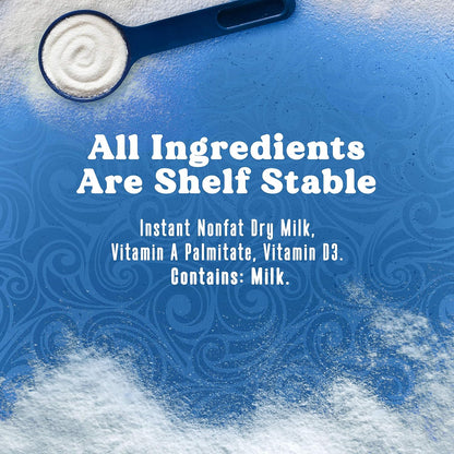 Swiss Miss Dry Milk Canister with Calcium and B Vitamins – Clean, Neutral Flavor for Clean-Eating Pantry Plans