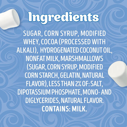 Swiss Miss Marshmallow Cocoa Mix – Single-Serve Friendly Family Drink for Cold Days and Snow Day Snacks