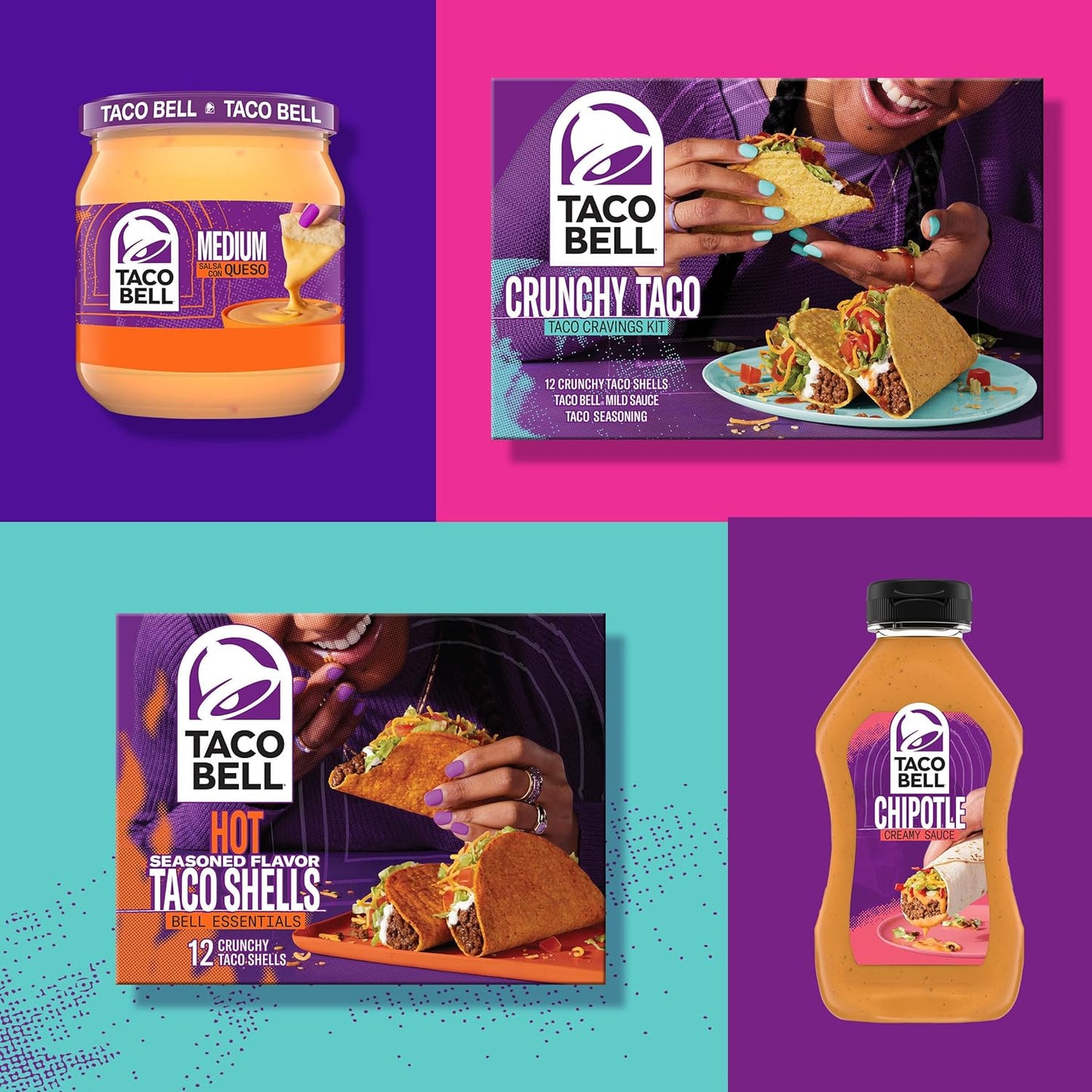 Taco Bell Creamy Chipotle Sauce – Tailgating Must-Have, Spicy Chipotle Drizzle for Game-Day Cookouts