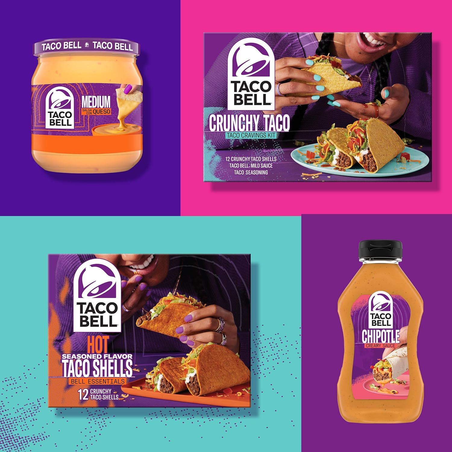 Taco Bell Creamy Chipotle Sauce – Tailgating Must-Have, Spicy Chipotle Drizzle for Game-Day Cookouts