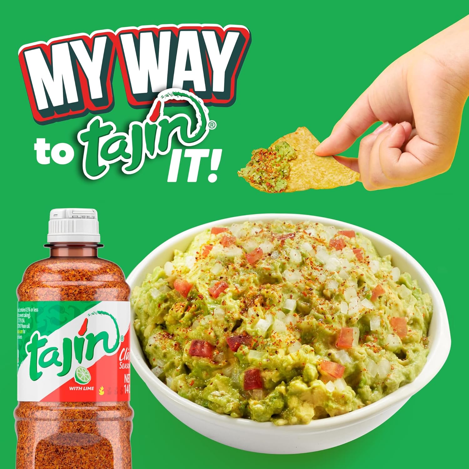 Tajin Clásico Chile Lime Seasoning – Outdoor Cookout Companion for Rimming Cocktails and Seasoning Elote