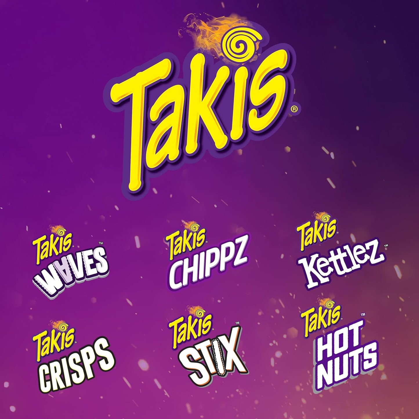 Takis Mini Variety Pack – Small Business Break Room Bulk Snack, Assorted Hot Chips for Employee Snack Drawer