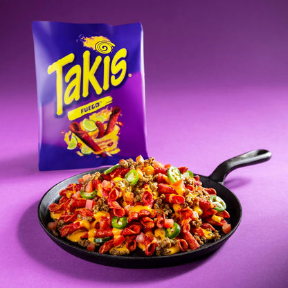 Takis Rolled Corn Chips Variety Box – Crowd-Pleasing Party Snack Assortment, 18 Single-Serve Bags of Bold Flavors