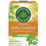 Traditional Medicinals Organic Belly Comfort Peppermint Tea – Holiday Herbal Tea Gift Set for the Health-Conscious Friend