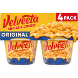 Velveeta Shells & Cheese Original Microwaveable Cup – No-Cleanup Cubicle Lunch for Busy Workdays, 8 ct Box