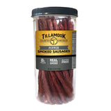 Tillamook Country Smoker Real Hardwood Smoked Sausages – Weather-Resistant Jar Snack for Kayaking, Fishing, and Patio Dining