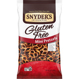 Snyder's of Hanover Gluten Free Mini Pretzels – Classroom-Safe Mini Pretzels for School Lunches and Snack Bowls