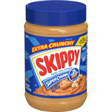 SKIPPY Super Chunk Peanut Butter, 28 oz – Bulk Crunchy Peanut Butter for Home Bakers and Snackers