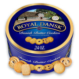 Royal Dansk Danish Butter Cookies – Family-Friendly Tin of Assorted Butter Cookies for Kids' Snack Corner and Grandchildren's Lunchbox