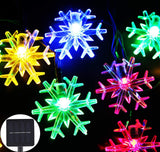 Brightever Solar Snowflake Lights 20 Ft 30 LED – Romantic Valentine's Day and Anniversary Gift for Couples Who Love Cozy Spaces
