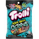 Trolli Sour Brite Octopus Gummy Candy – Housewarming Hostess Gift and Party Favor Bag for Friends and Family