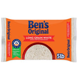 BEN'S ORIGINAL Converted Long Grain Rice, 5 lb Pack – Heart-Smart, Fortified Rice Base for Mindful Meal Planning