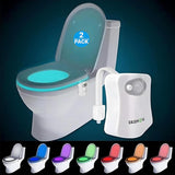 ZEZHOU LED Toilet Night Light – Toddler Potty Training Reward Lamp for Master and Kids Bathroom, Soft Glow Motion Sensor