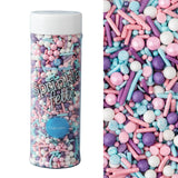 Sweets Indeed Sprinklefetti Rainbow Sprinkle Jar – Cute and Practical Birthday Gift for Women, Moms, and Anyone Who Loves to Bake