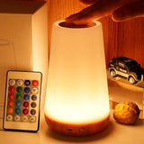 THAUSDAS Self-Care Night Light for Bath Time and Journaling – Flicker-Free Eye-Caring Touch Lamp with Timer for Soothing Personal Wellness Moments