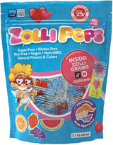 Zollipops Clean Teeth Lollipops – Hostess and Holiday Gift for the Health Conscious Family, Allergen Free Sugar Free 5.2oz