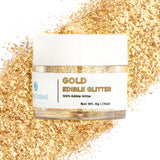 Sweets Indeed Edible Glitter – Elegant Holiday Gift for Hostesses, Edible Drink and Bakery Dust