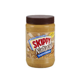 SKIPPY Natural Super Chunk Peanut Butter Spread – Shelf Stable Pantry Jar for Cabin, RV, and Off Grid Storage, 40 oz
