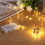 Sanniu Mini Fairy Lights – Valentine's Day Gift for Couples, Romantic Warm White Glow for Dinner Tables and Bedrooms