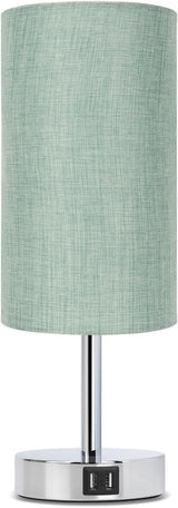 Yarra-Decor USB Nightstand Lamp – Holiday Gift for Mom and Dad with LED Bulb Included