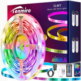 Keepsmile LED Strip Lights Relaxation Lighting for Bath Time and Self Care Ritual, 64 Scene Modes RGB Strip with Remote