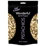 Wonderful Pistachios In Shell Seasoned Salt – Non-Messy Shell-On Pistachios for Park Days and Beach Blankets, 14 oz Family Bag