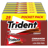 Trident Spearmint Sugar-Free Chewing Gum – Daily Oral Care Ritual with Xylitol for Cavity Protection