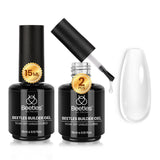 Beetles Clear Gel Kit – Safe At-Home Nail Extension for Users with Chemical Sensitivities