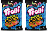 Trolli Sour Brite Crawlers Very Berry Gummy Worms – Road Trip Snack Gift for Teens Heading Back to School
