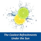 Sunkist Singles To Go Lemon Lime Drink Mix Packets – Travel-Friendly Flavored Water for Hotels, Road Trips and Trails