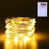 Lumoonity Copper Wire Lights – Outdoor Dining & Porch Decor, Weatherproof LED Glow