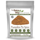 The Spice Way Pumpkin Pie Spice 8 oz – Pure Ingredient Blend for Streamlined Spice Cabinet Storage