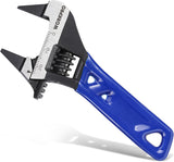 WORKPRO 4-Inch Adjustable Wrench with Hang-Hole – Tetherable Hand Tool for Safer Workshop and Range Use