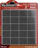 Yelanon Self Stick Felt Pads - Effortless One Pack Furniture Care for Less Is More Homes