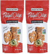 Snack Factory Pretzel Crisp Everything – Shareable Outdoor Snack for Patio Gatherings and Backyard Parties