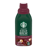 Starbucks Cold Brew Coffee Concentrate – Quick Desk Coffee for Busy Professionals, 100% Arabica 32 Fl Oz