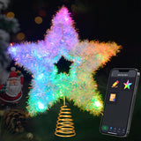 LumaGlow Smart Star Tree Topper – Family Living Room Christmas Centerpiece with Auto Shutoff Timer