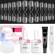 7-2-Almond Medium 576pcs( Etch-X Nail Kit)