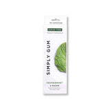SIMPLY Gum Peppermint Xylitol Chewing Gum – Patio and Outdoor Dining Companion, Sugar-Free Peppermint Chews for Al Fresco Meals
