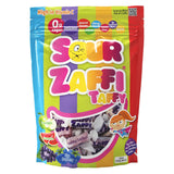 Zollipops Zaffi Taffy Sour Assorted Pack – Shareable Sugar-Free Party Candy for Halloween, Classroom Celebrations, and Valentine's Day
