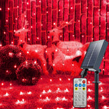 YAOZHOU LED Net Christmas Lights – Auto Timer & Memory Function for Worry-Free Overnight Operation Around Family