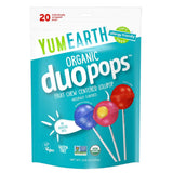 YumEarth Organic Duo Pops – Certified Vegan and Gluten Free Lollipops for Multi-Allergy Households and School Events