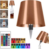 Effortless Rechargeable Bottle Lamp, Compact Cylinder Design for Intentional Decor