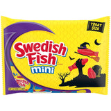 SWEDISH FISH Mini Soft Chewy Candy, 22 Grab-and-Go Halloween Treat Bags for Trick-or-Treat Night