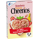 Cheerios Gluten Free Strawberry Banana – Quiet Self-Care Morning Ritual, Heart-Healthy Real Fruit Cereal
